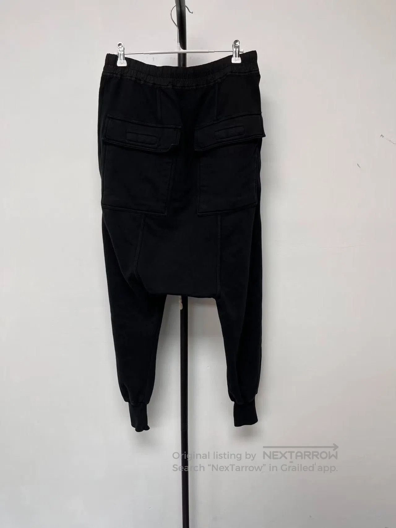 Rick Owens Drkshdw Rick Owens DRKSHDW Solid Drawstring Slouchy Pants. Size US 26 / EU 42 - 2 Thumbnail