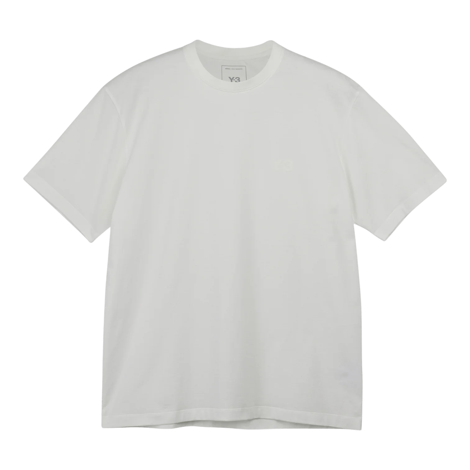 Adidas × Y-3 o1mle0526 Short Sleeve T-Shirt in White Size US M / EU 48-50 / 2 - 1 Thumbnail