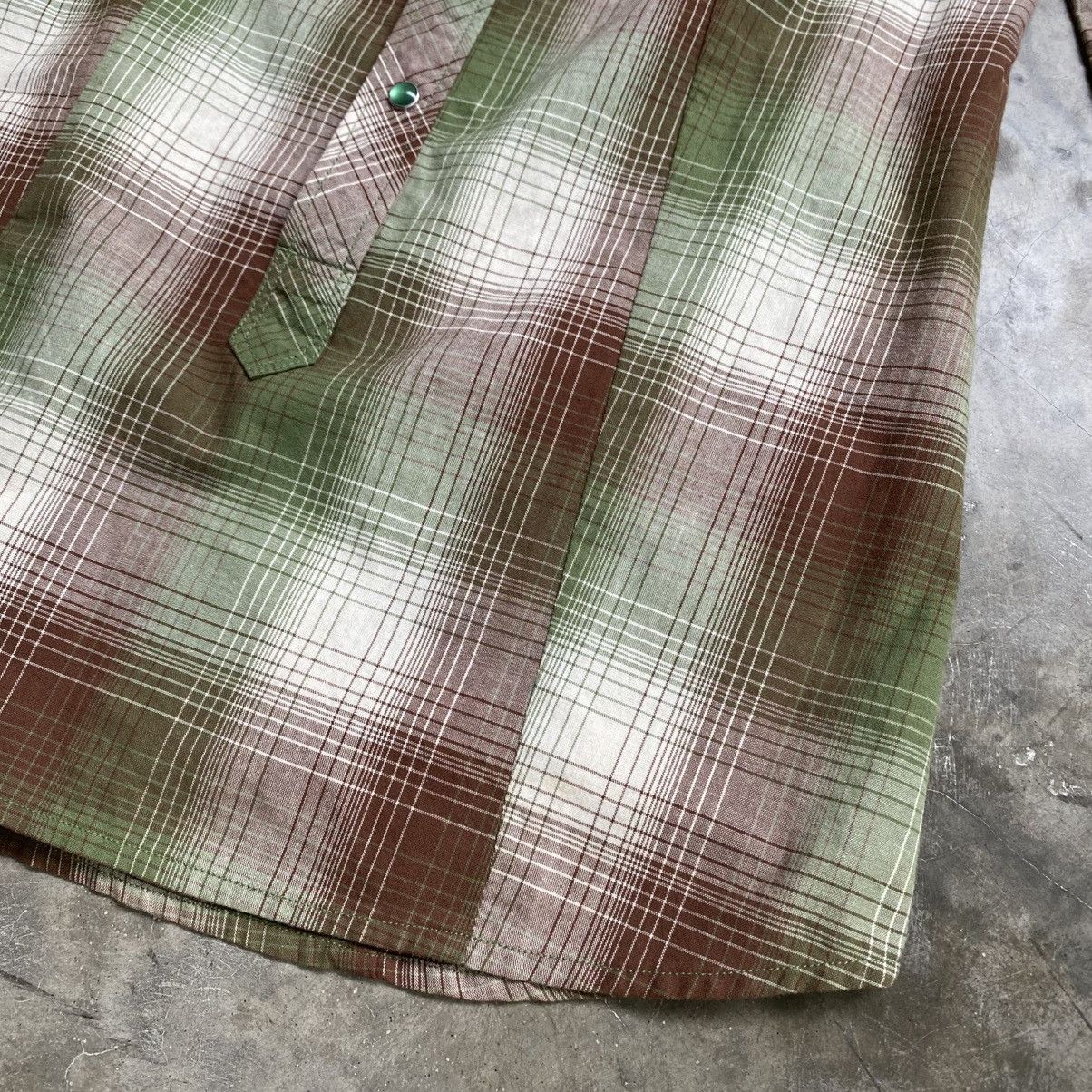 Hysteric Glamour 2000s Hysteric Glamour Green Brown Plaid Shirt Size US S / EU 44-46 / 1 - 5 Thumbnail