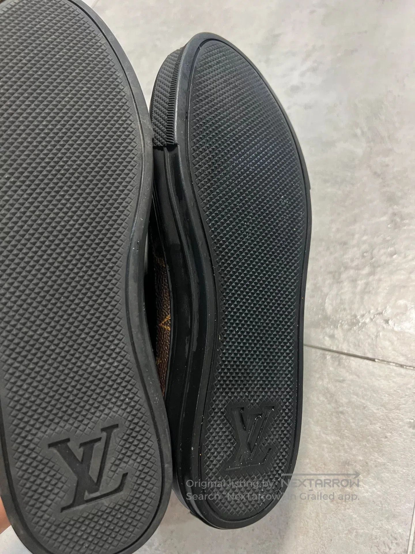 Louis Vuitton Louis Vuitton Black Sneakers Size 39. Size US 6 / EU 39 - 5 Thumbnail