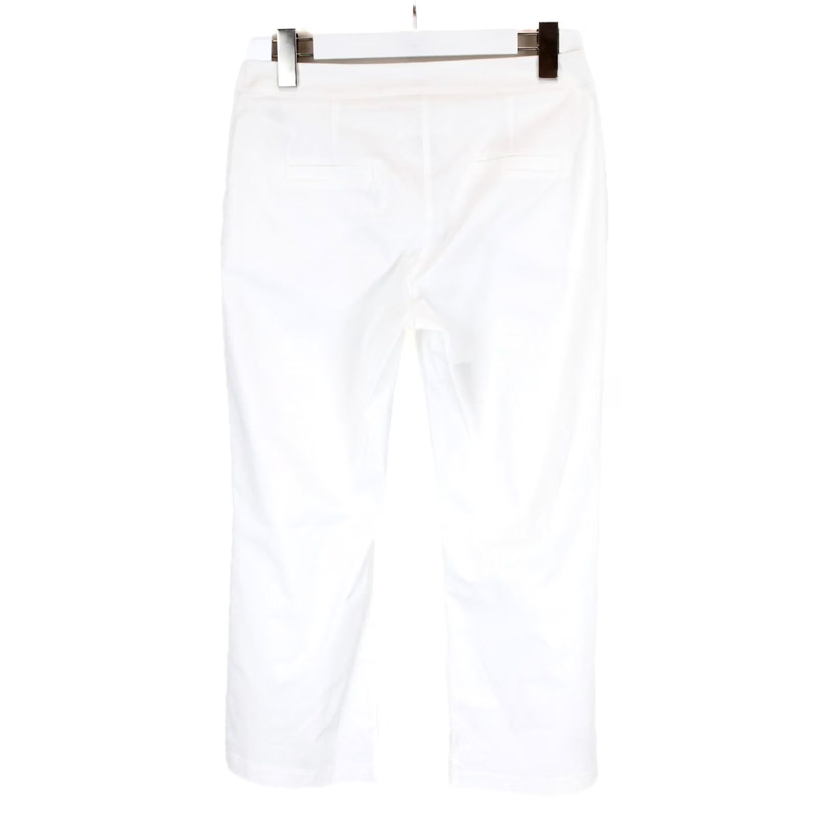 Paradise VICARIO CINQUE Cap Womens S White Paradisi Trousers Women Bootcut Capri Size 28" / US 6 / IT 42 - 2 Thumbnail