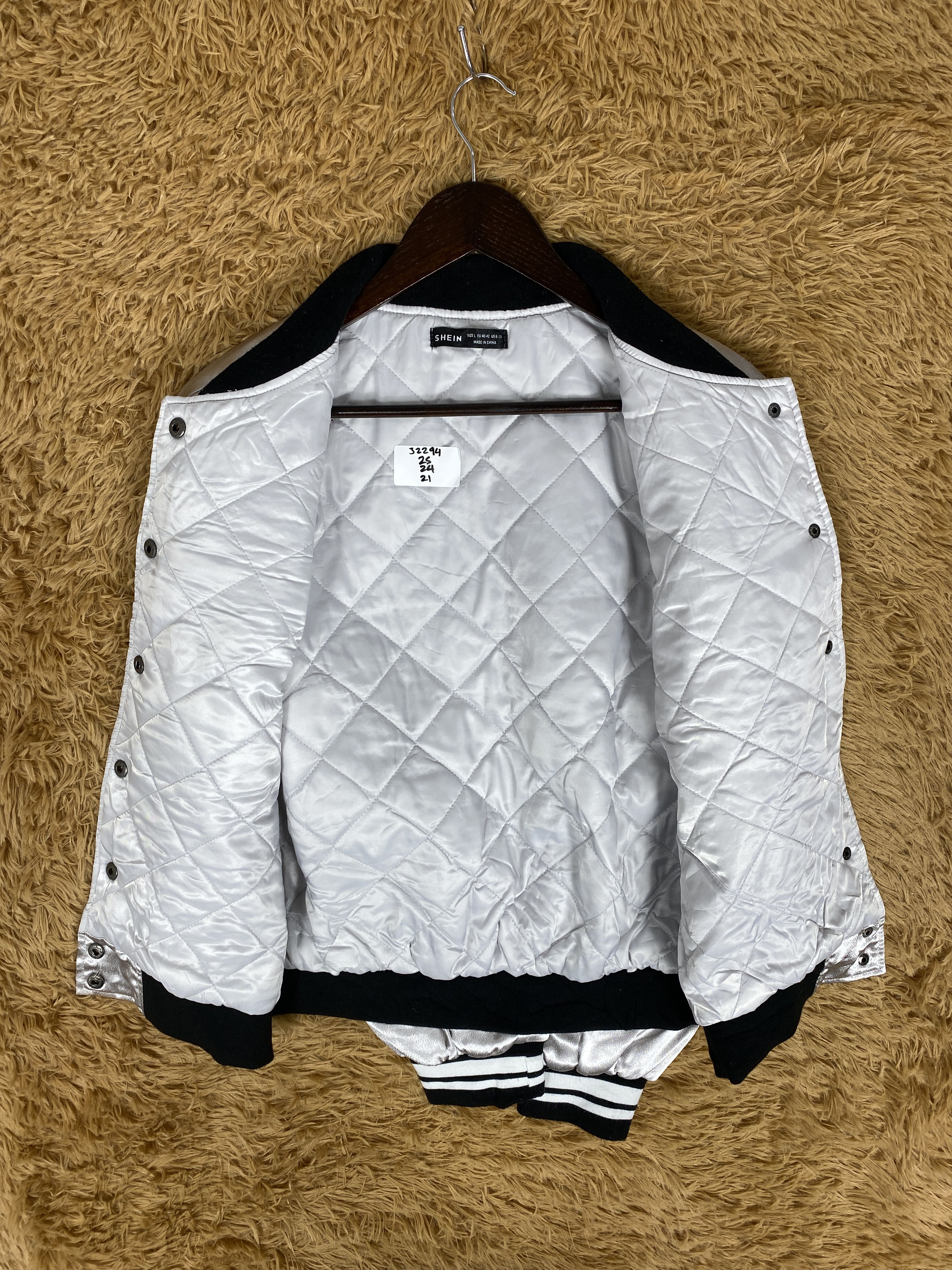 Shein Shein Los Angeles Quilted Lining Varsity Jacket J2294 Size US M / EU 48-50 / 2 - 6 Thumbnail