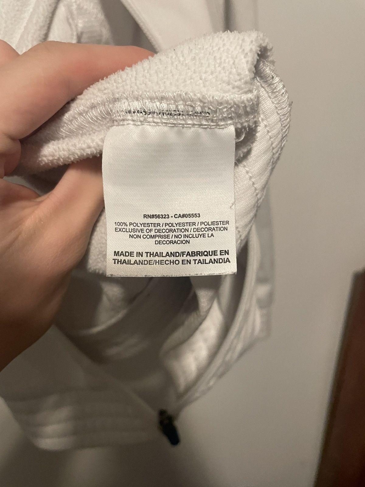 Nike Nike Kobe White Zip Hoodie Size US M / EU 48-50 / 2 - 7 Thumbnail