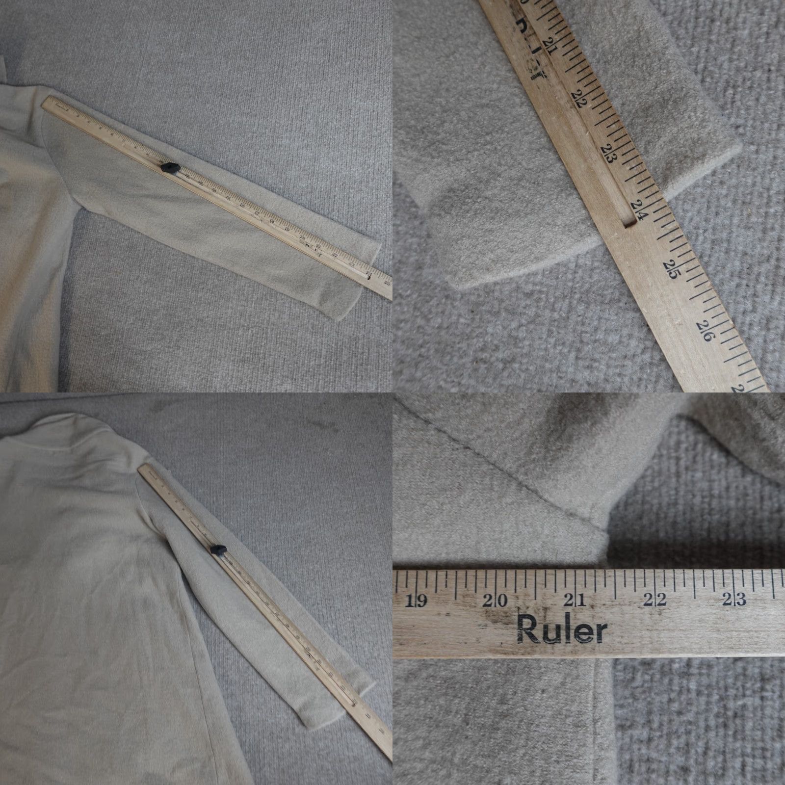 Vintage Garnet Hill Womens Jacket 10 Beige 100% Wool Boiled Asymmetrical Long Sleeve Button Toggle Fall Spring Winter Casual Mens Womens Girls Boys Size L / US 10 / IT 46 - 8 Thumbnail