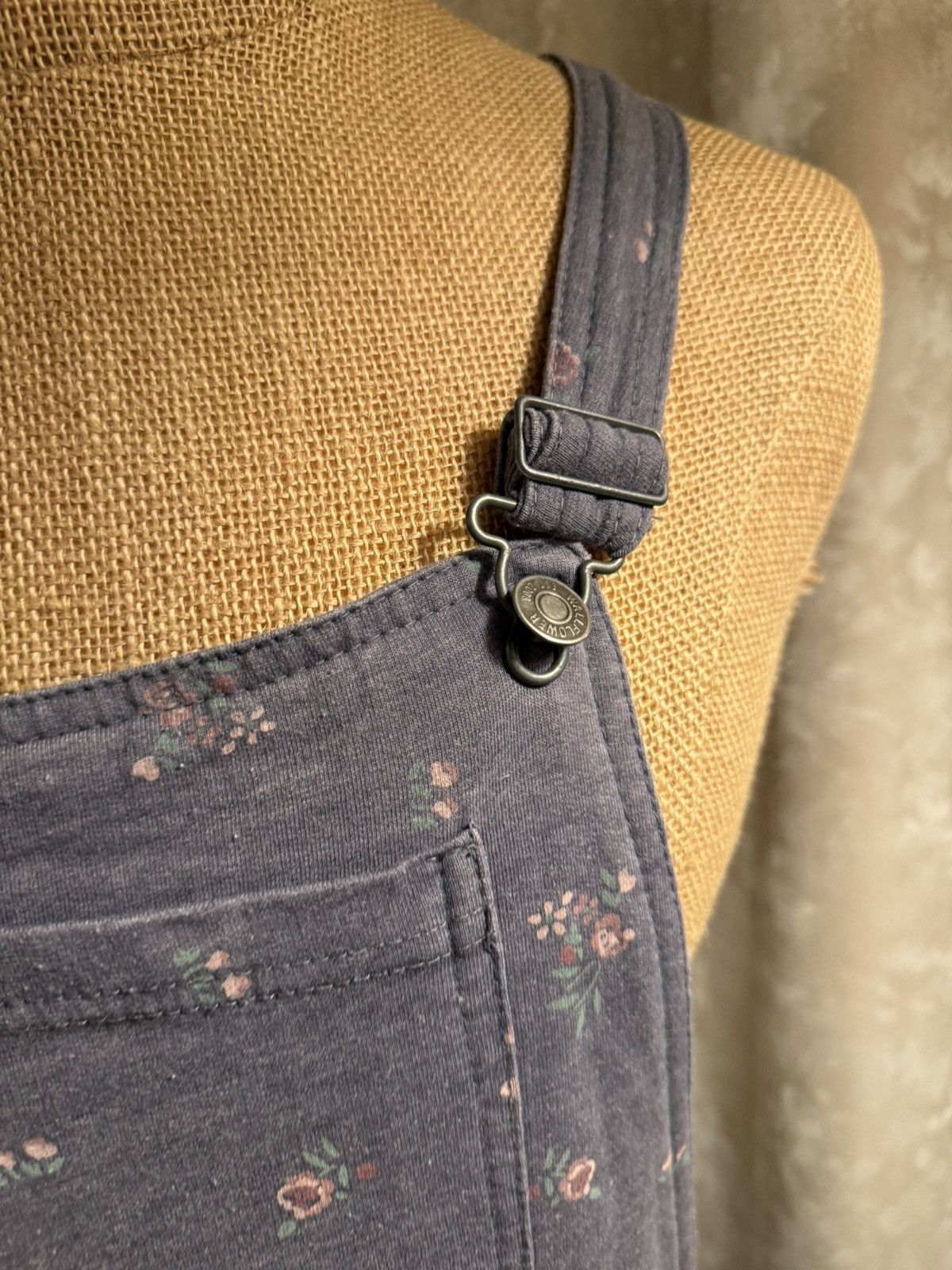 Other Soft Floral Knit Overalls - Women’s Size S Size S / US 4 / IT 40 - 3 Thumbnail