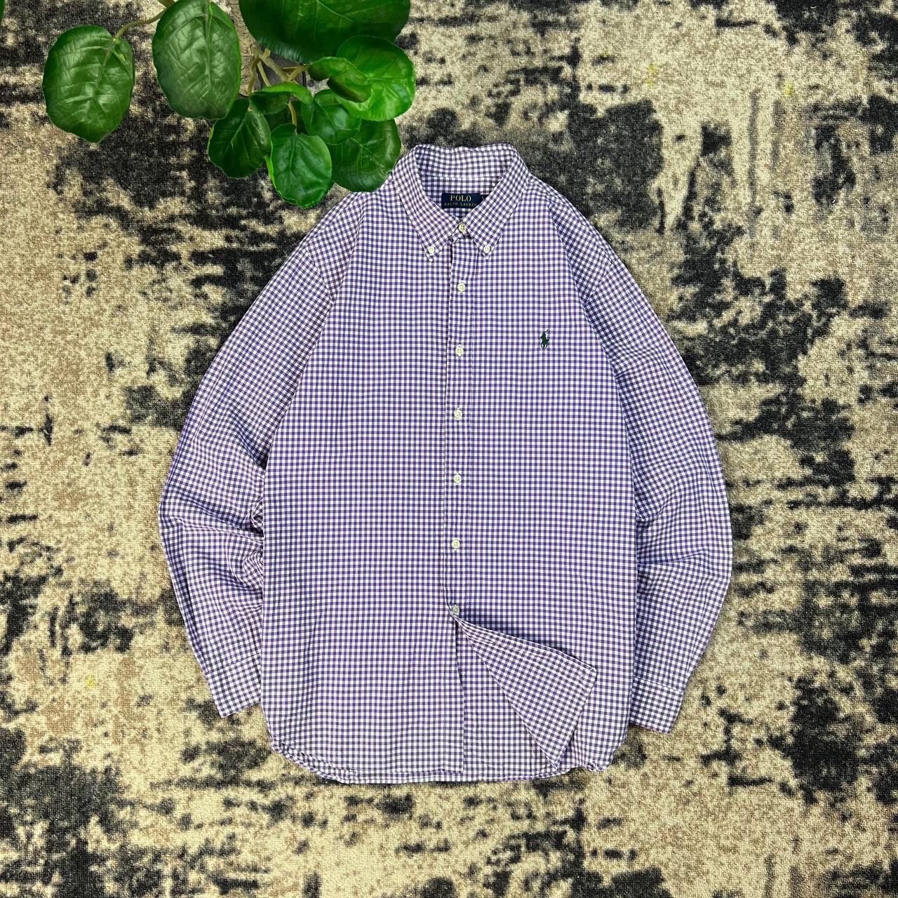 Polo Ralph Lauren Polo Ralph Lauren Luxury Checkered Button Up Shirt Size US XL / EU 56 / 4 - 1 Thumbnail
