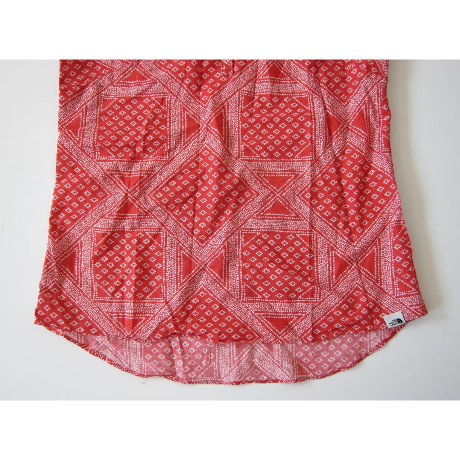 The North Face The North Face 100% Cotton Red White Floral Sleeveless Tank Blouse M Women Medium Size M / US 6-8 / IT 42-44 - 8 Thumbnail