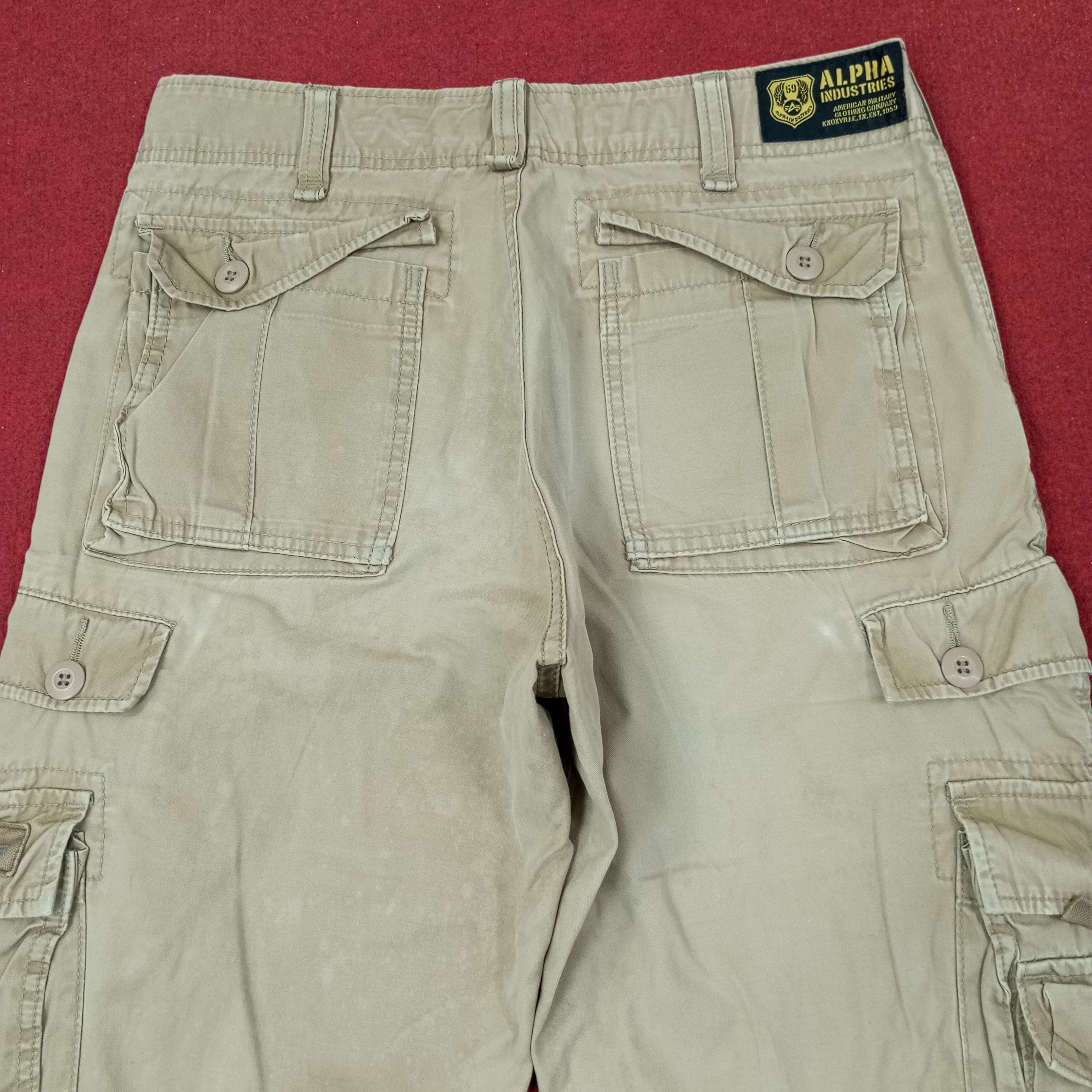 Alpha Industries Alpha Industries Cargo Style Pants c244n4 Size US 31 - 6 Thumbnail