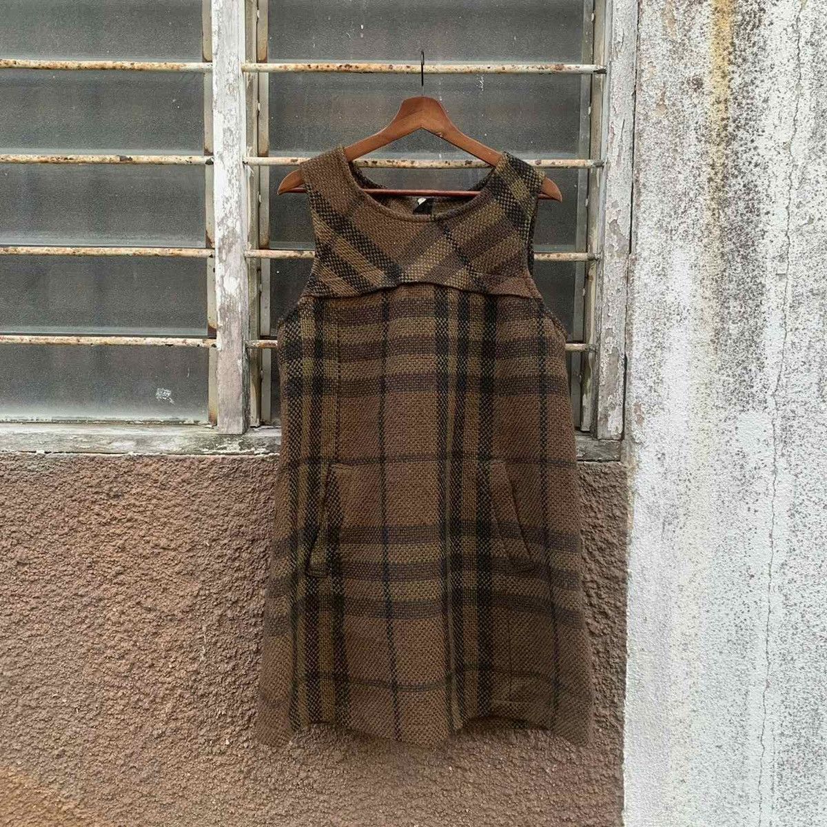 Burberry  Vintage OFFERS ACCEPTVINTAGE BURBERRY WOOL DRESS PLAID NOVA  CHECK | Grailed