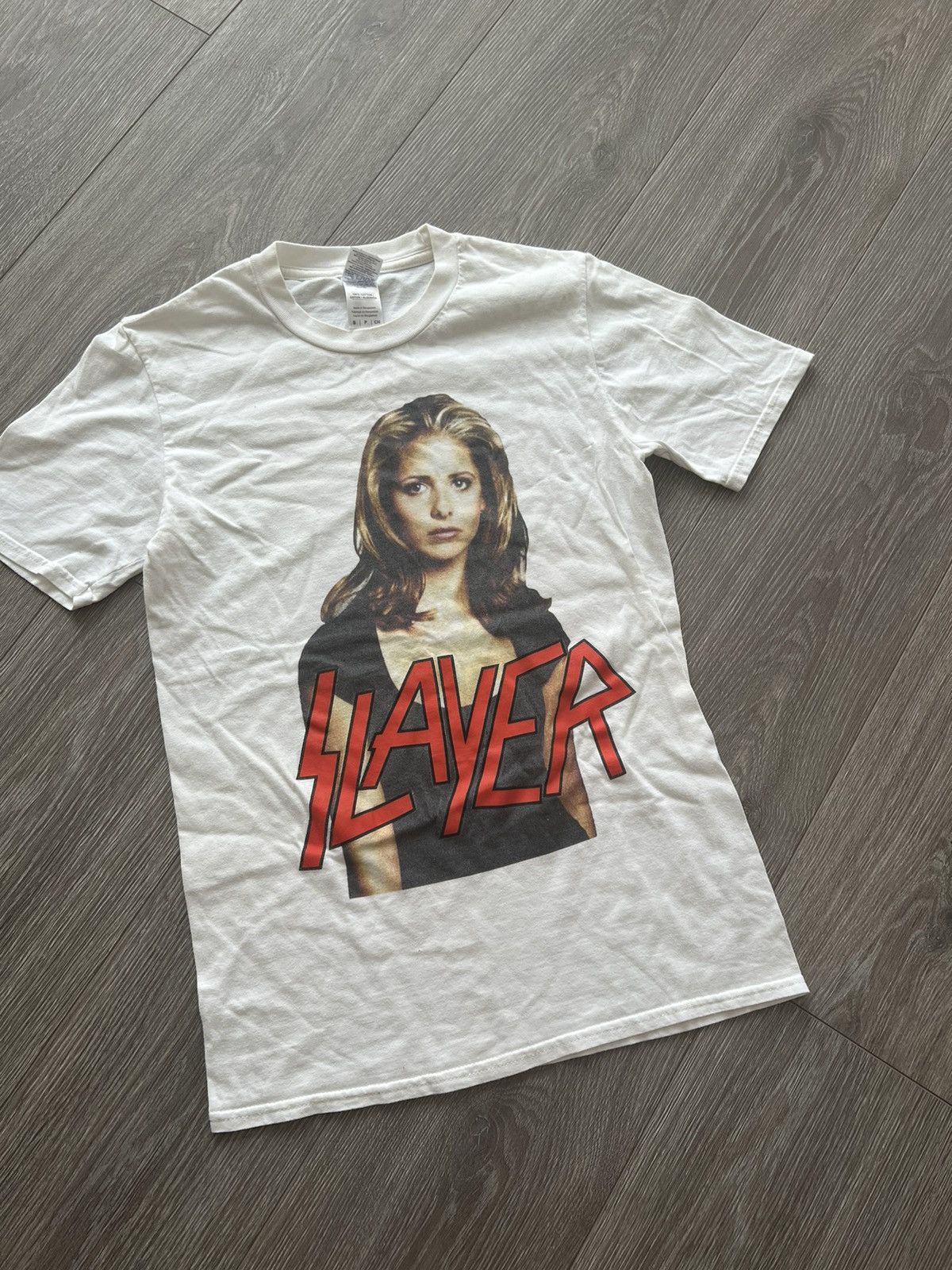 Band Tees × Slayer Vintage 💥 Slayer Band T-Shirt Tee Size US S / EU 44-46 / 1 - 3 Thumbnail