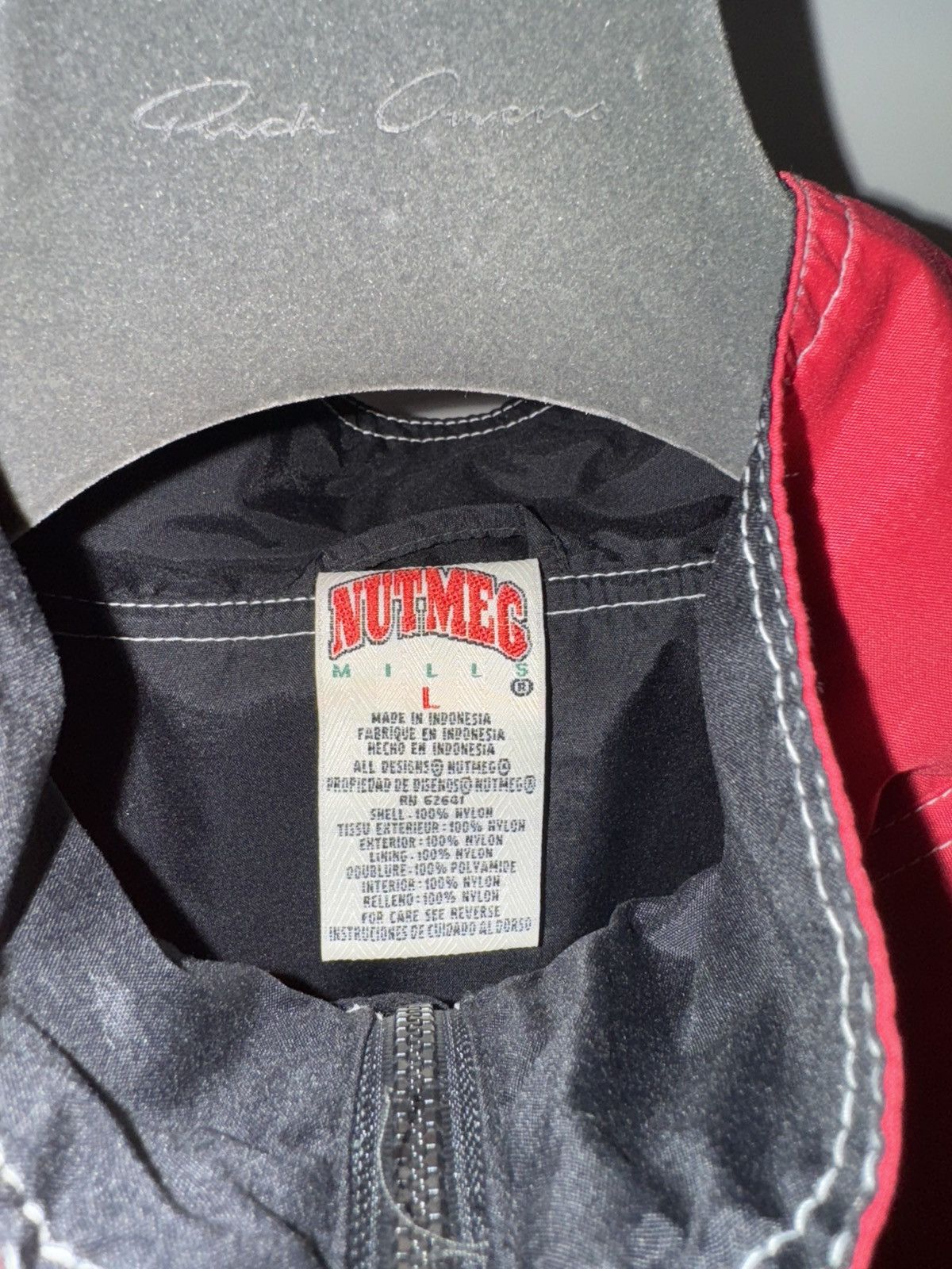 Nutmeg Vintage Nutmeg Mills Dale Earnhardt Sr NASCAR Windbreaker. L Size US L / EU 52-54 / 3 - 6 Thumbnail
