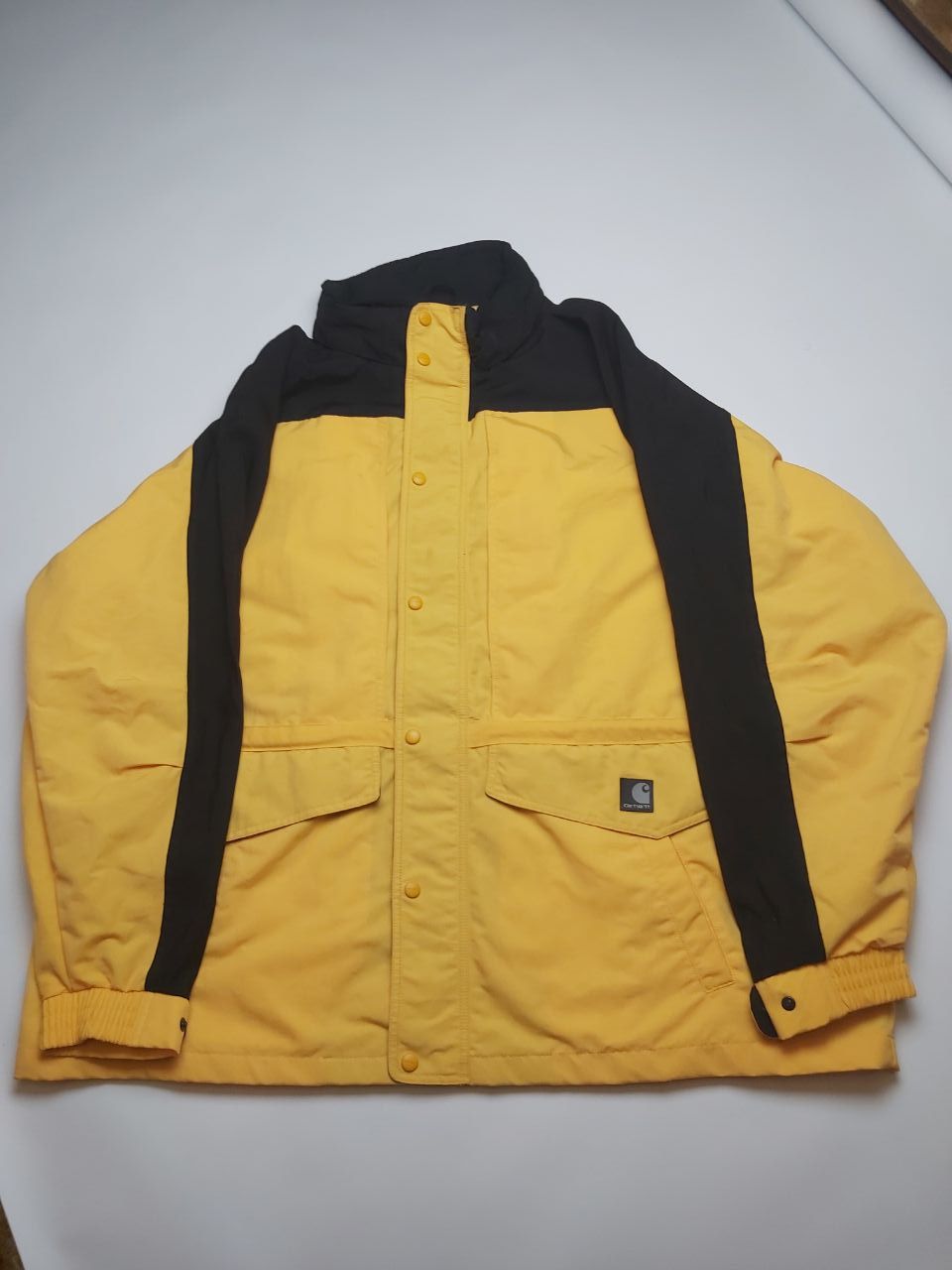 Carhartt Carhartt Vintage Workshield Jacket J105 Yellow XL Size US XXL / EU 58 / 5 - 1 Thumbnail
