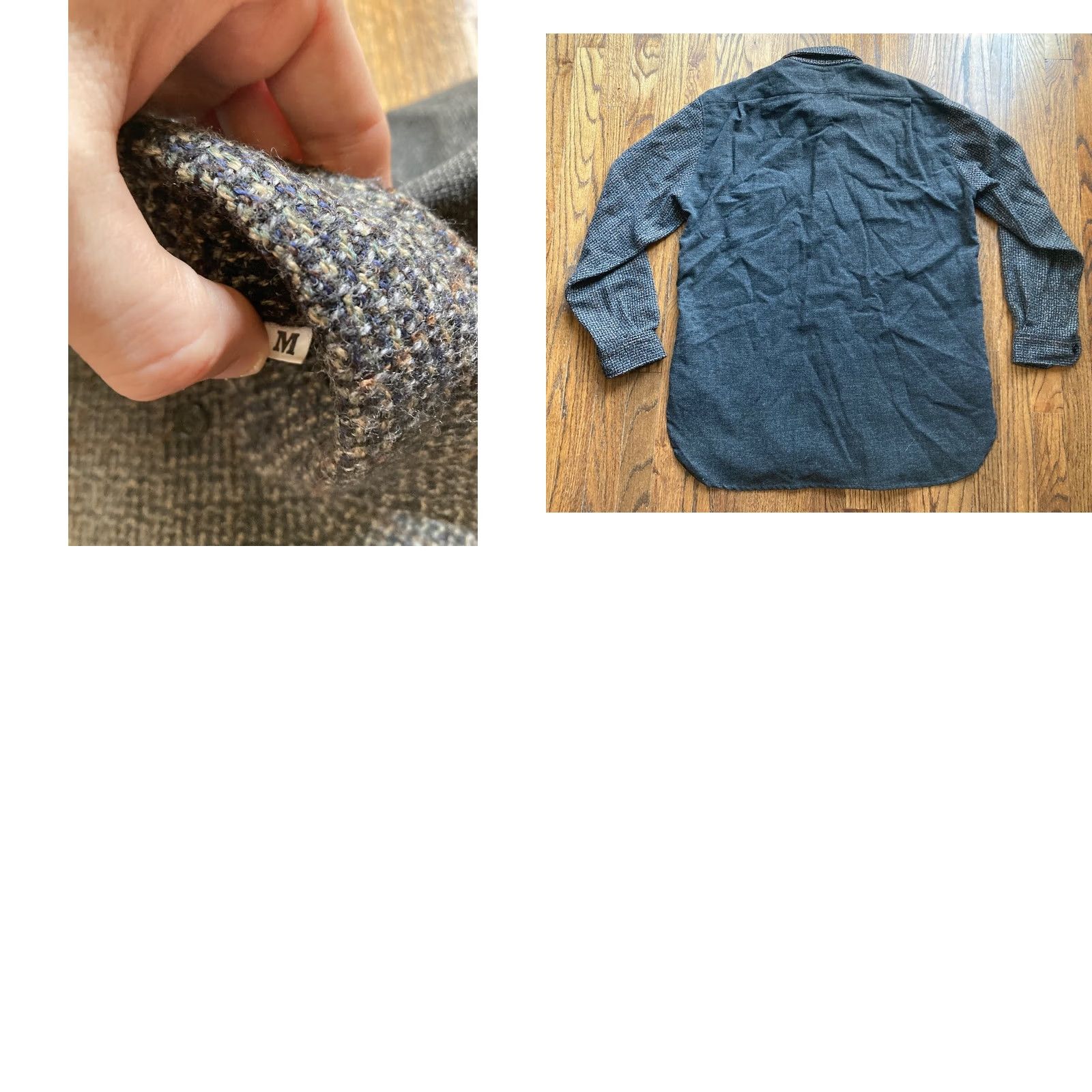 Vintage Anthony Tarassi Shirt Jacket Mens Size M Made In Italy Gray Bomber Shirt Jacket Mens Gray Knit Size US M / EU 48-50 / 2 - 8 Thumbnail