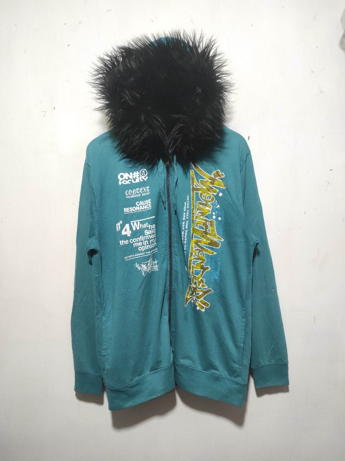 Japanese Brand Double Focus zip fur hoodie ifsix LGB style Size US L / EU 52-54 / 3 - 2 Thumbnail