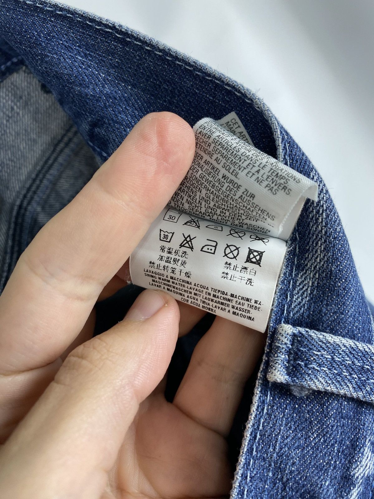 Replay Replay Blue Jeans Vintage Stright Denim size 34 x 32 Size US 33 - 13 Thumbnail