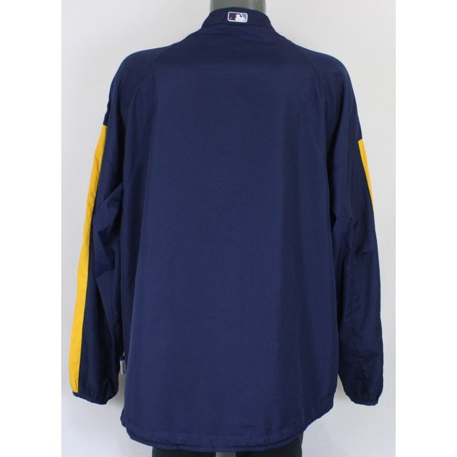 Majestic Tampa Bay Rays Authentic Majestic Pullover Windbreaker Size US XL / EU 56 / 4 - 7 Thumbnail