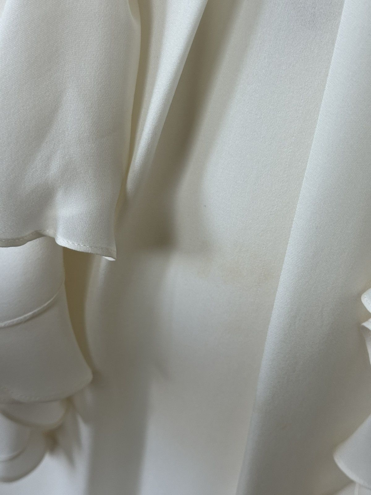 plein sud Plein Sud 2007s Archive Y2K Silk Ruffle Top Blouse Size M / US 6-8 / IT 42-44 - 13 Thumbnail