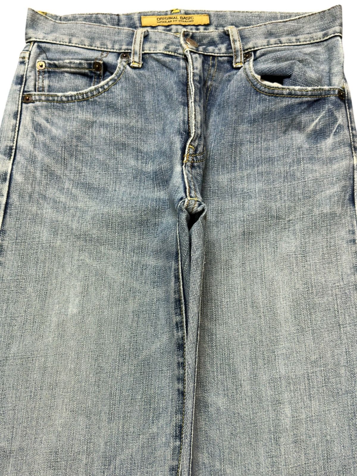 Uniqlo Vintage Uniqlo S-002 Faded Regular Fit Straight Denim Size US 28 / EU 44 - 2 Thumbnail