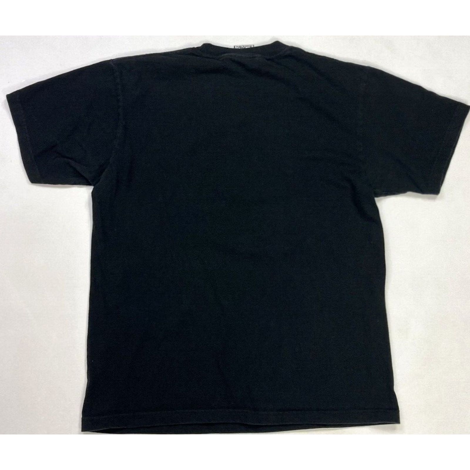Vintage VINTAGE Y2KYLE Starry Girl Graphic T-shirt Men LARGE Black Short Sleeve Crew Neck Cotton Logo All Seasons Size US L / EU 52-54 / 3 - 3 Thumbnail