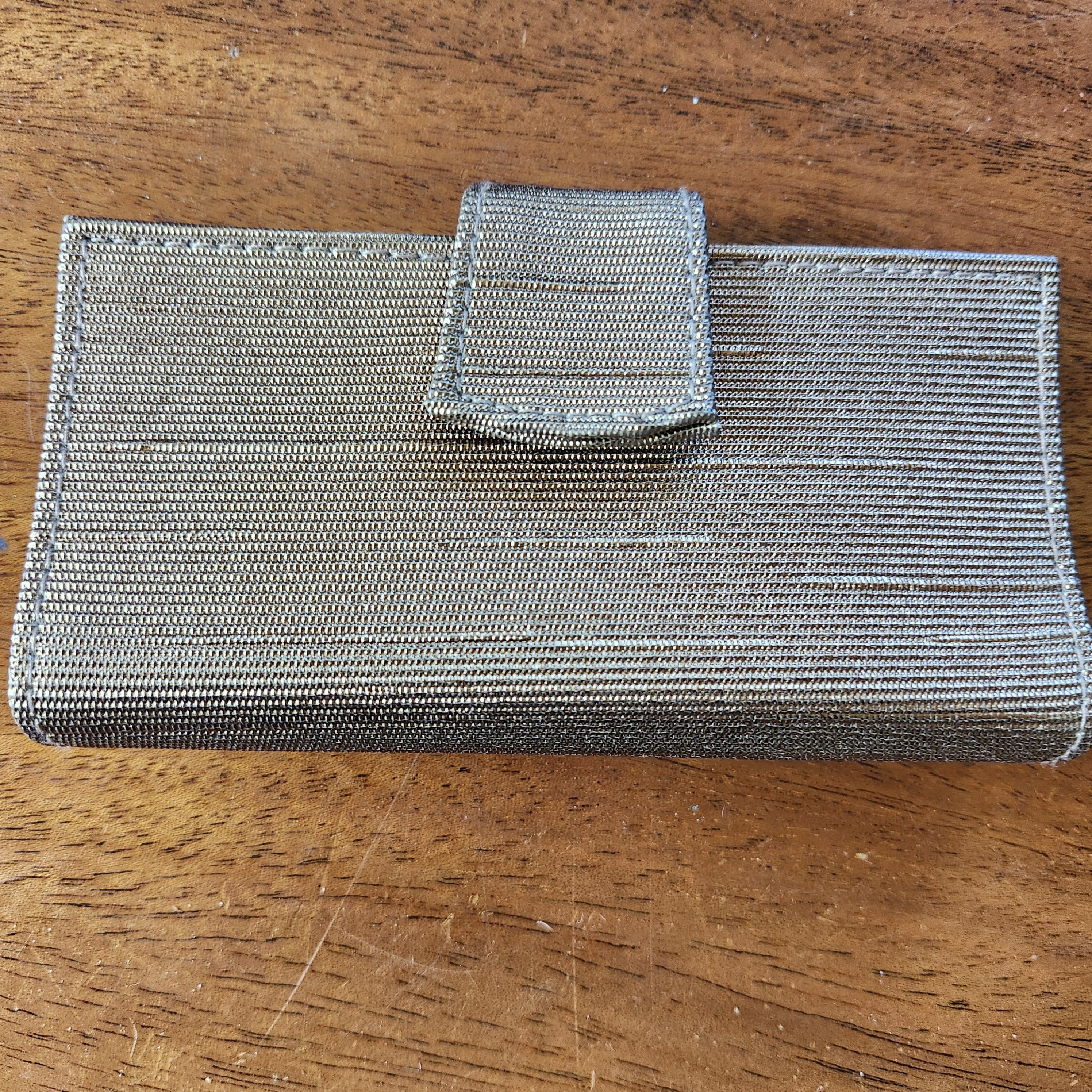 Other Lancôme Gold Metallic Makeup Case Pouch Mirror Organizer Size ONE SIZE - 1 Thumbnail