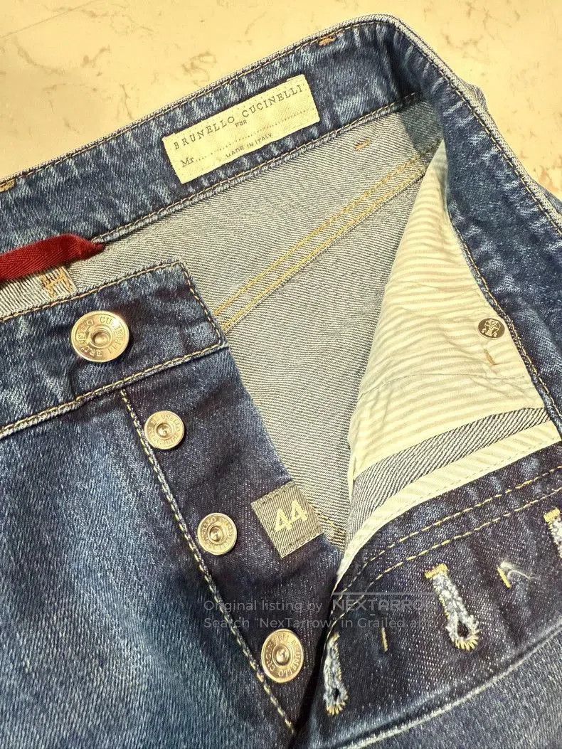 Brunello Cucinelli Brunello Cucinelli Classic Five-Pocket Jeans. Size US 28 / EU 44 - 5 Thumbnail