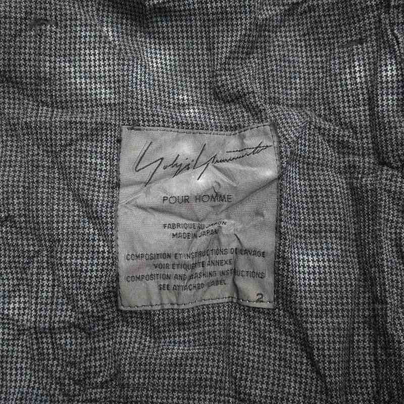 Yohji Yamamoto YOHJI YAMAMOTO POUR HOMME wrinkled long jacket Size US M / EU 48-50 / 2 - 9 Thumbnail
