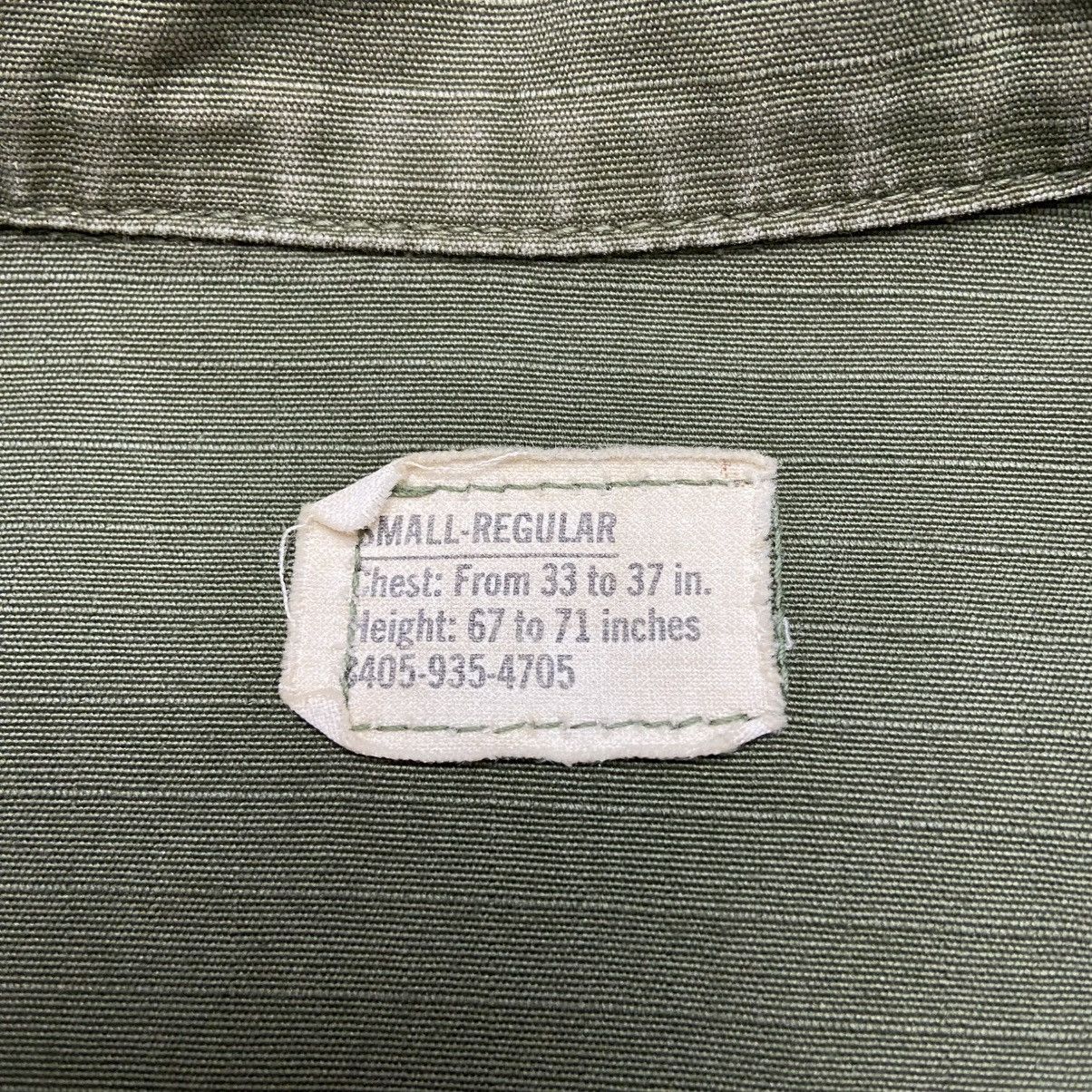Vintage Vintage 70’s U.S ARMY OG 107 Jungle Jacket Size US L / EU 52-54 / 3 - 5 Thumbnail