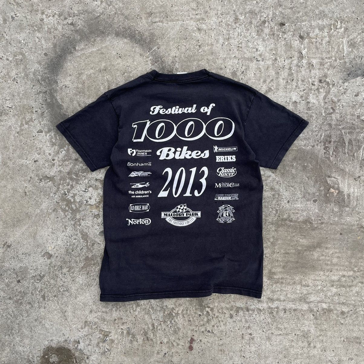 20471120 Vintage Moto T-shirts Cycling Racing Mallory Park Y2K USA Size US M / EU 48-50 / 2 - 2 Thumbnail