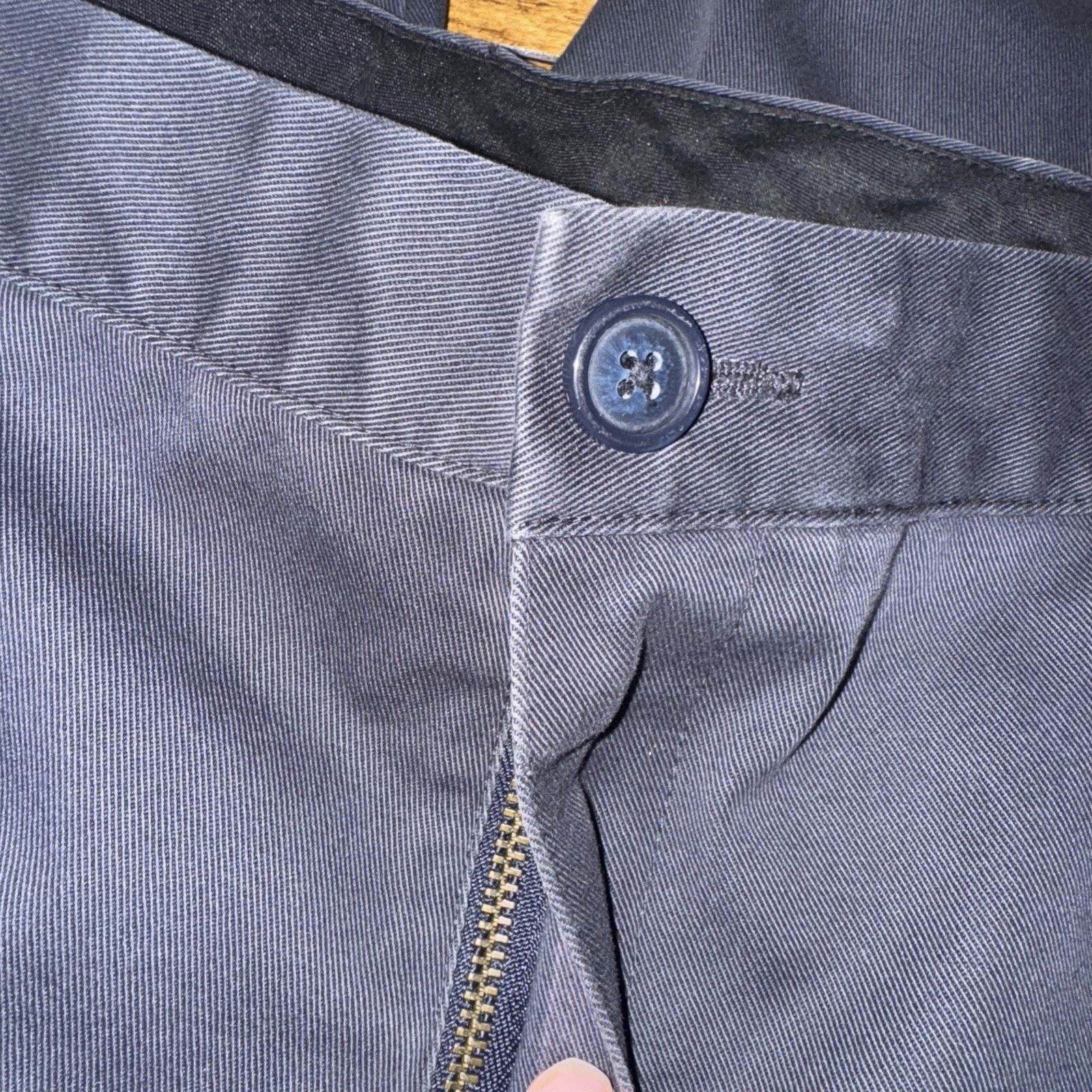 L.L. Bean × Vintage Vintage LL Bean Comfort Waist Chino Pants Blue 38x29 Size US 38 / EU 54 - 5 Thumbnail