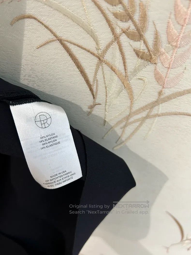 The Row The row Black minimalist dress Size M / US 6-8 / IT 42-44 - 6 Thumbnail