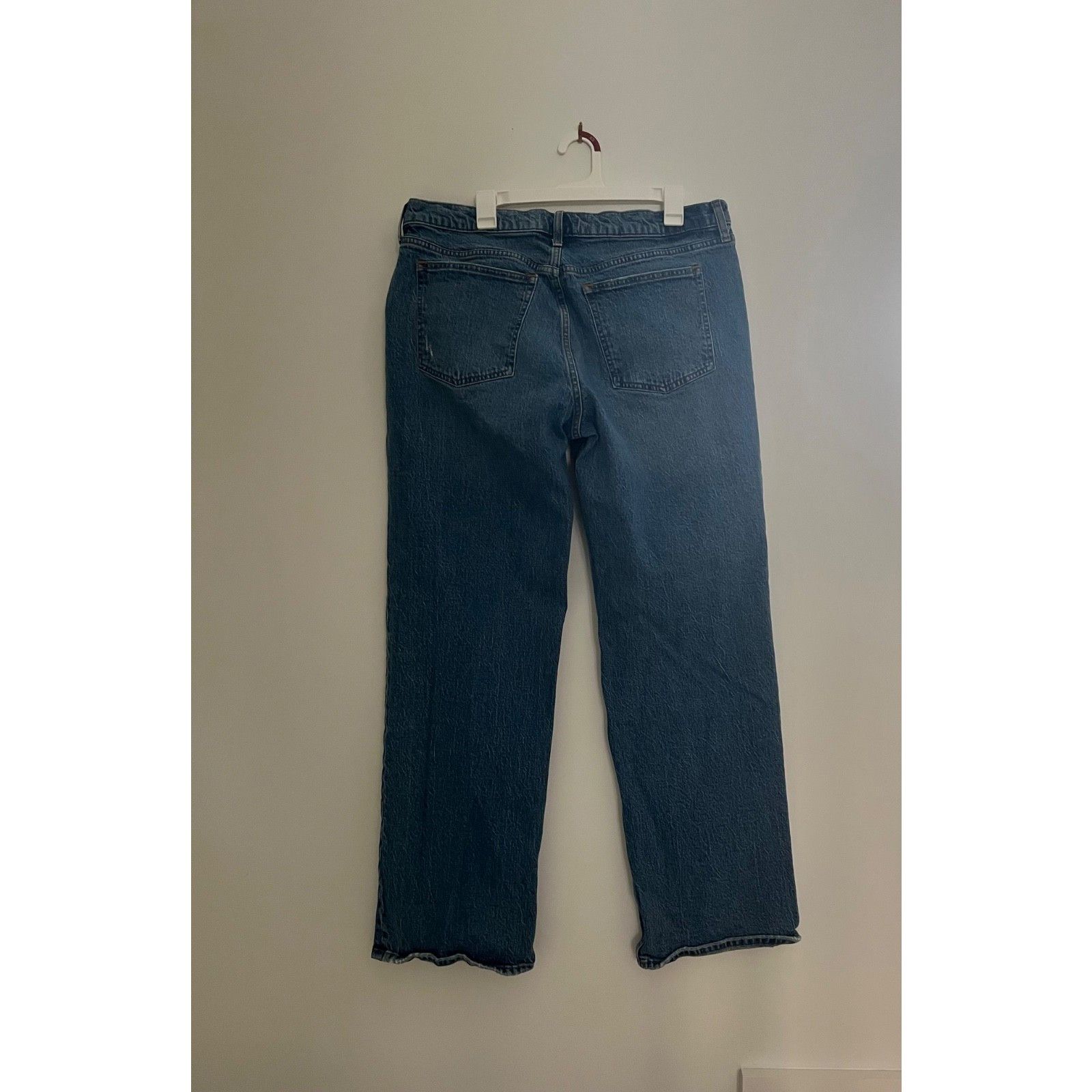 Abercrombie & Fitch Abercrombie & Fitch Baggy Low Rise Jeans Light Wash 32 L Size 24" / US 00 / IT 34 - 3 Thumbnail