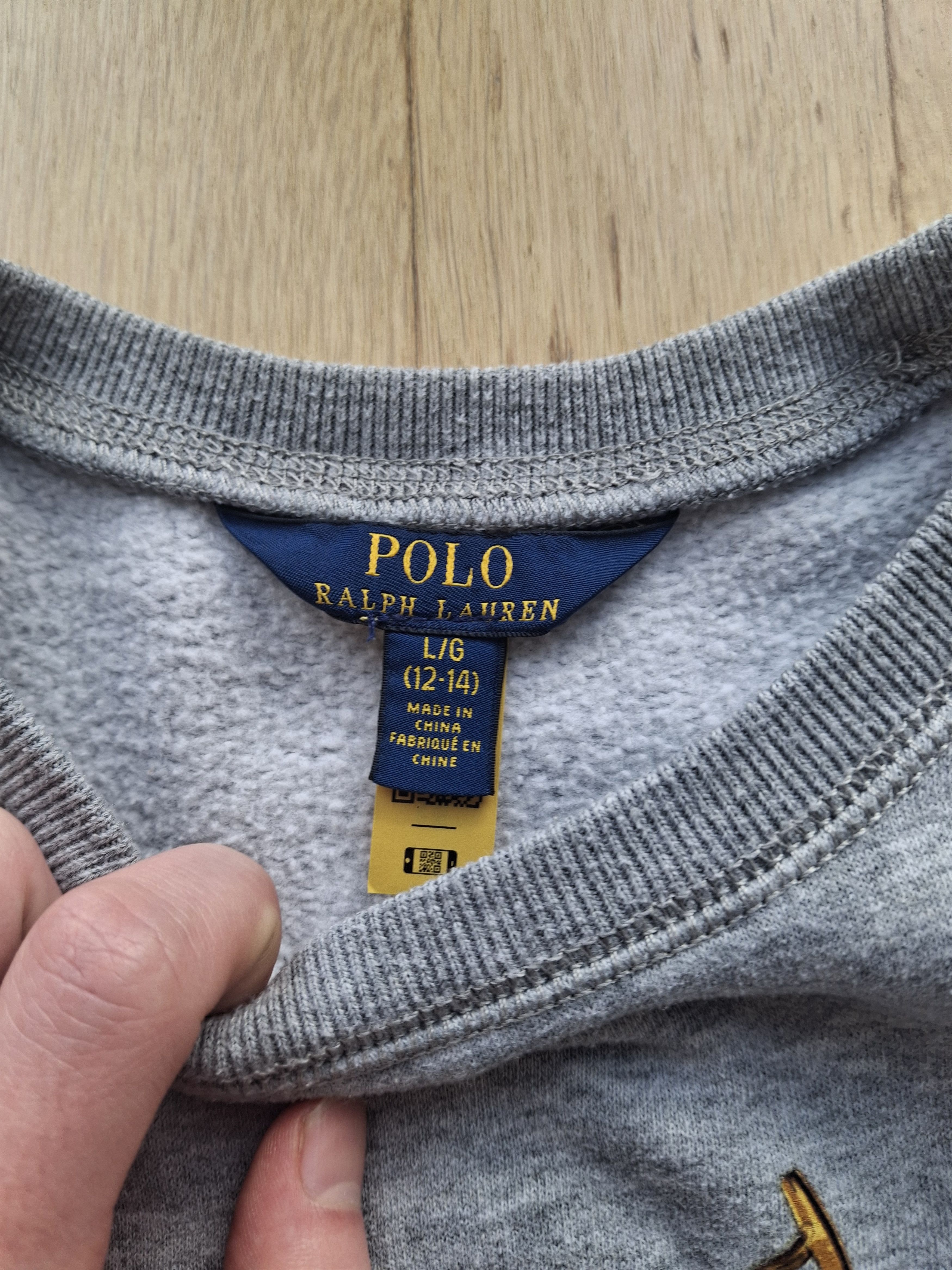 Polo Ralph Lauren × Ralph Lauren Polo ralph lauren sweatshirt Polo bear Grey XS/S Size XS / US 0-2 / IT 36-38 - 3 Thumbnail