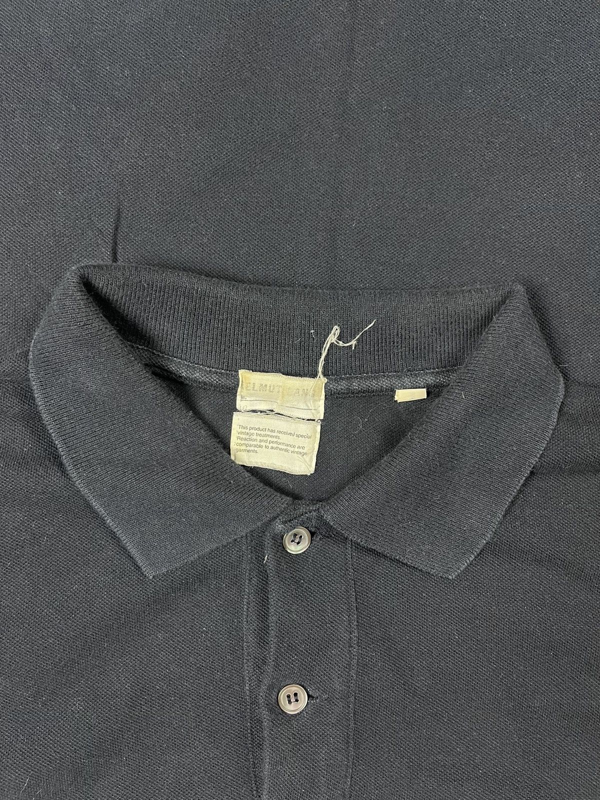 Helmut Lang Helmut Lang - 90’s Initial « HL » Long Sleeve Polo Size US M / EU 48-50 / 2 - 4 Thumbnail