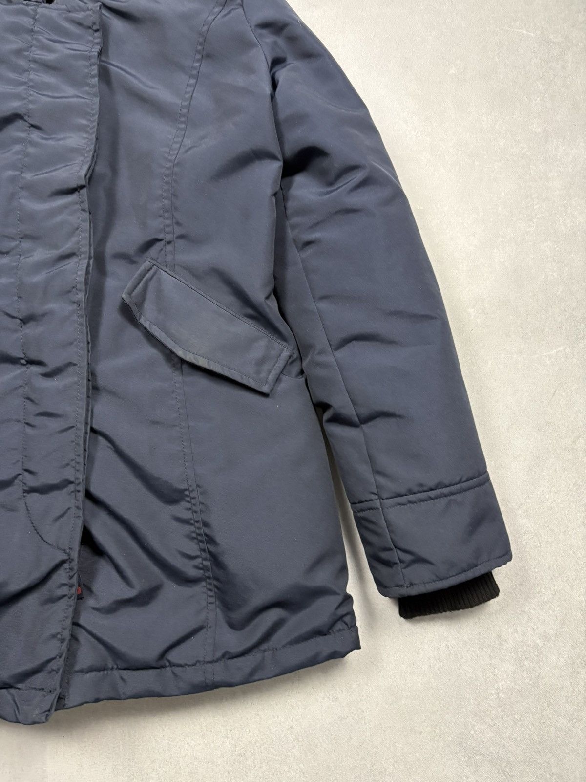 Woolrich Woolen Mills Woolrich John Rich & Bros Arctic Parka Navy Fur Hood XL Rare Size XL / US 12-14 / IT 48-50 - 5 Thumbnail