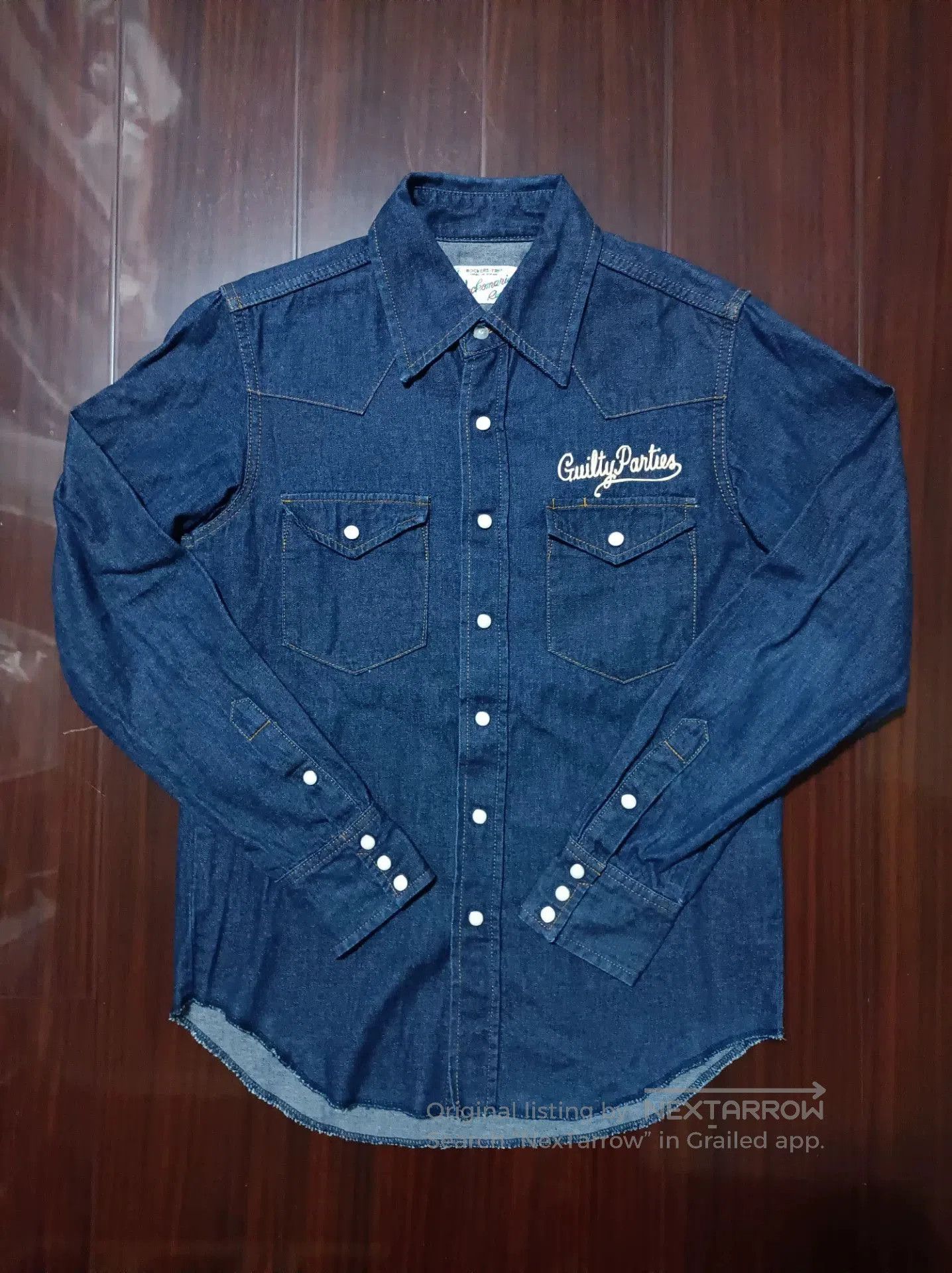 Wacko Maria Wacko Maria Embroidered Virgin Denim Jacket. Size US S / EU 44-46 / 1 - 1 Thumbnail