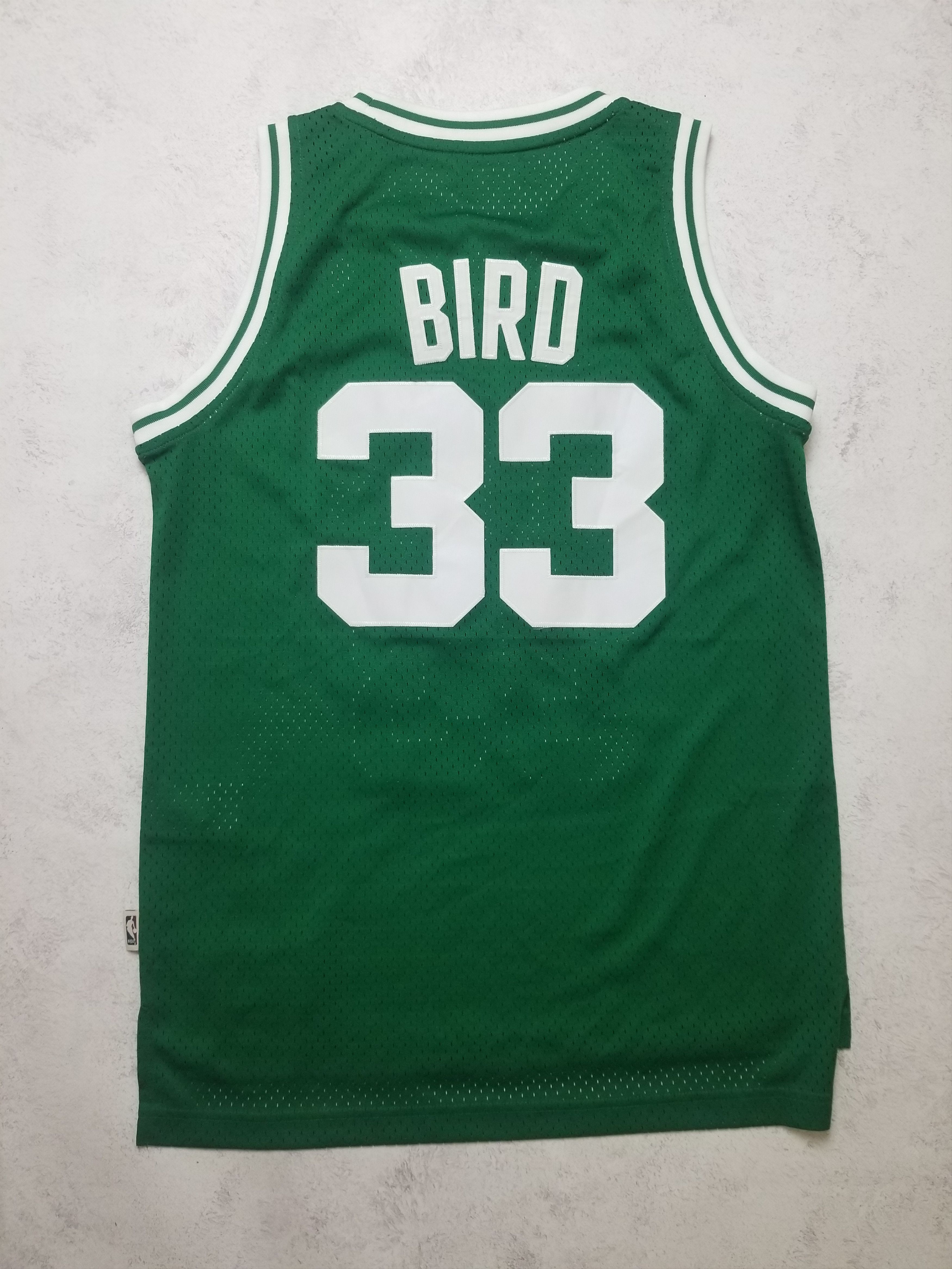 Adidas Larry Bird Boston Celtics Hardwood Classics Swingman Jersey Size US S / EU 44-46 / 1 - 2 Thumbnail
