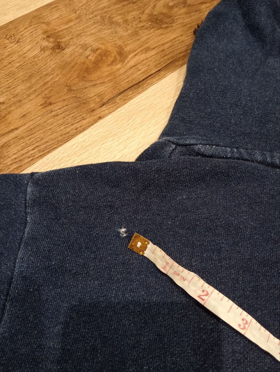Blue Blue Japan FRUIT OF THE LOOM X BLUE BLUE JAPAN INDIGO DYED HOODIE Size US M / EU 48-50 / 2 - 12 Thumbnail