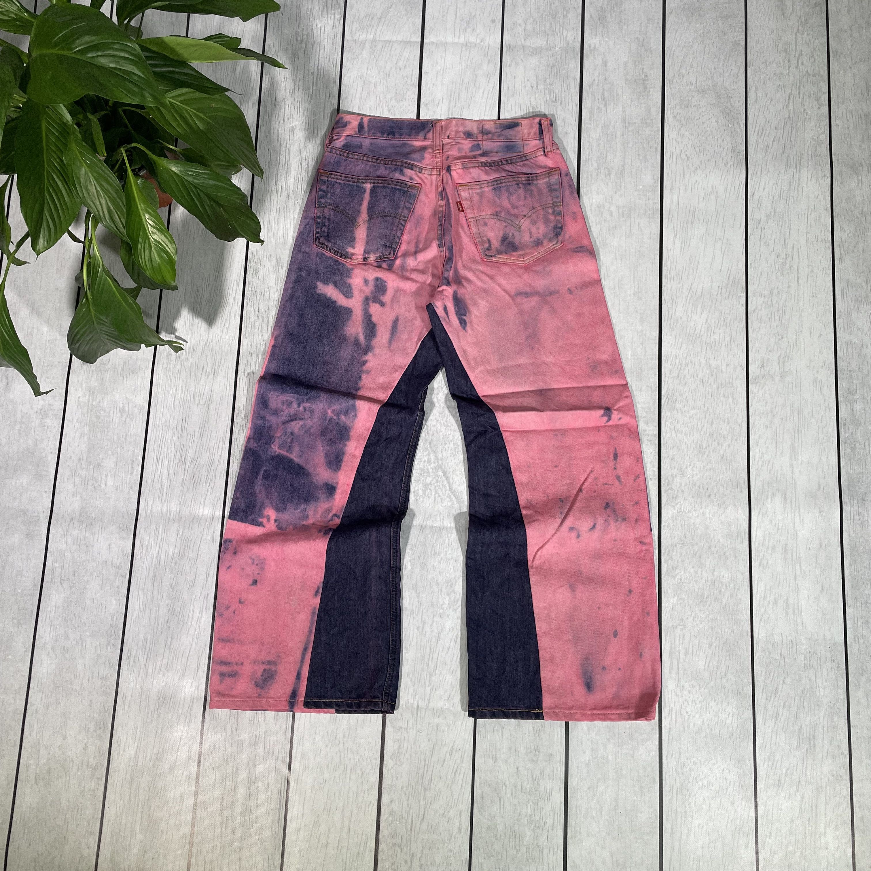 Levi's Custom Levi's baggy Jeans japanese style Y2K Alt 1of1 Size US 31 - 6 Thumbnail