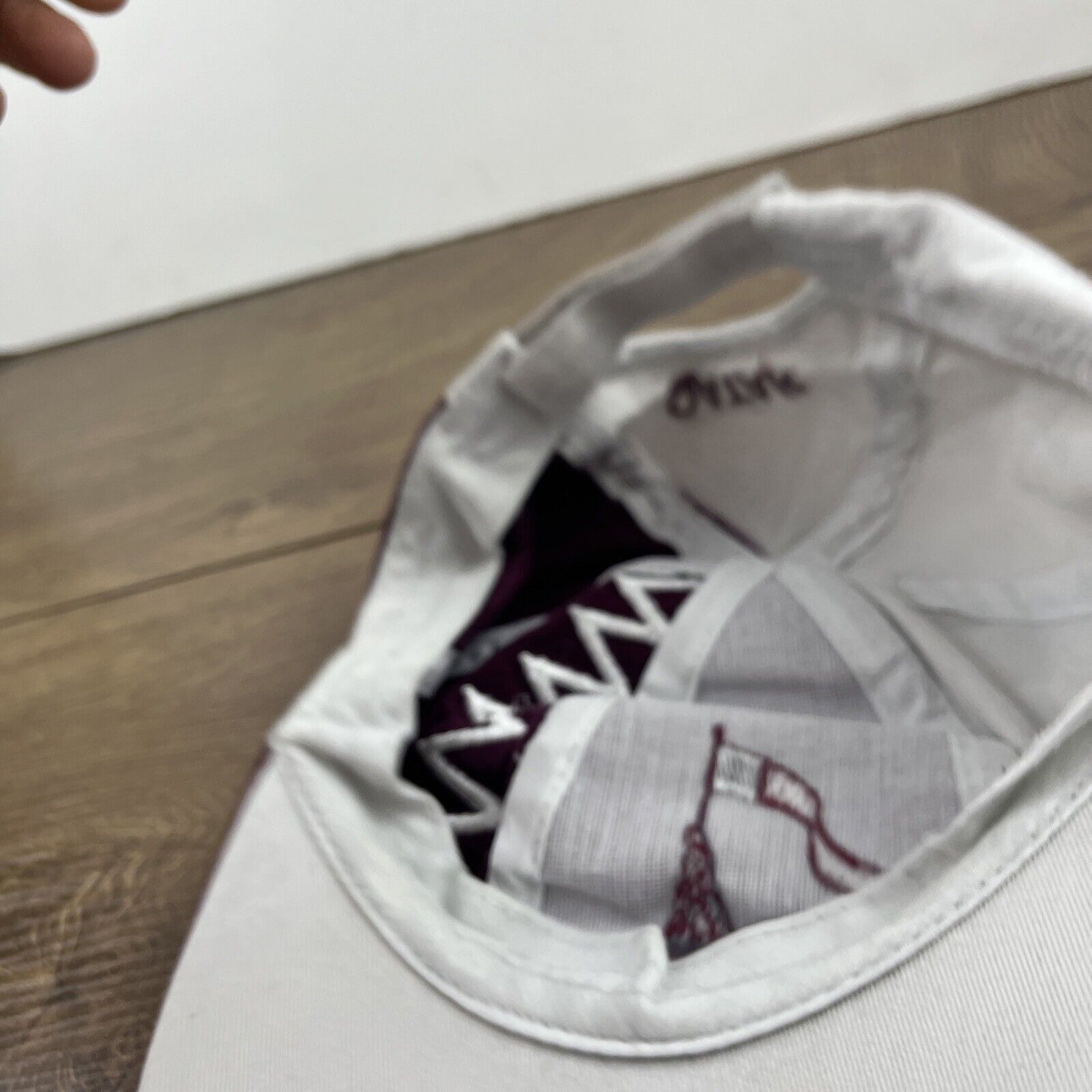 Other Qatar Hat Qatar Red White Hat Adjustable Adult Size Hat Whit Size ONE SIZE - 12 Thumbnail