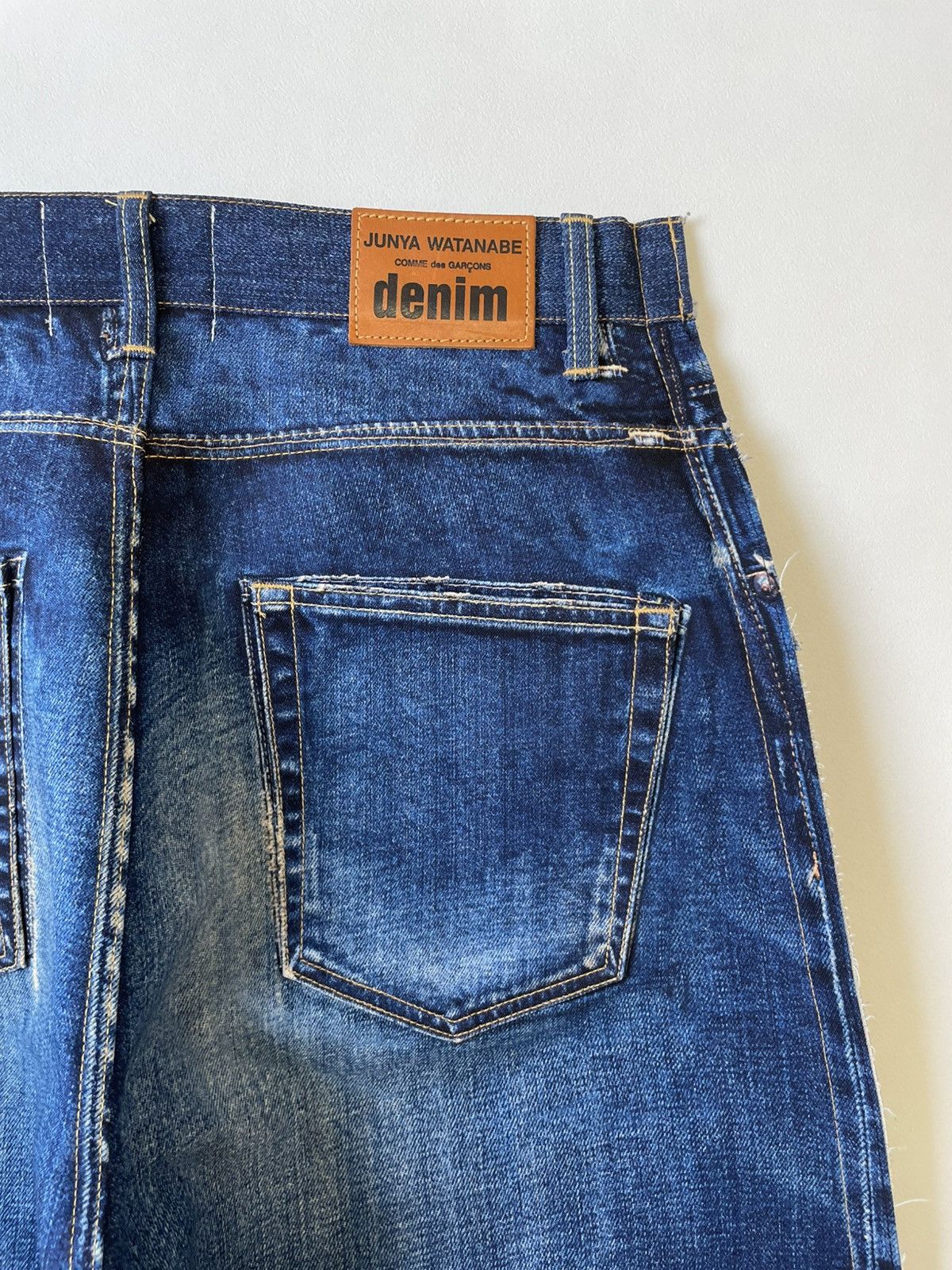 Junya Watanabe S/S ‘Trompe L'oeil’ Denim Printed Jeans Size US 30 / EU 46 - 18 Thumbnail