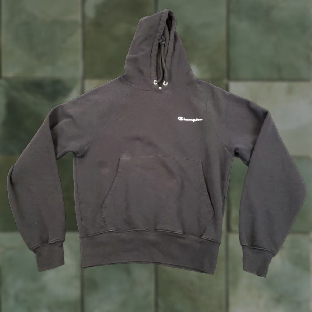 Champion Champion Hoodie Mens Small Black Logo Pullover Hooded Sweatshirt Long Sleeve Shirt S Mens Black Logo Hoodie Size US S / EU 44-46 / 1 - 1 Thumbnail