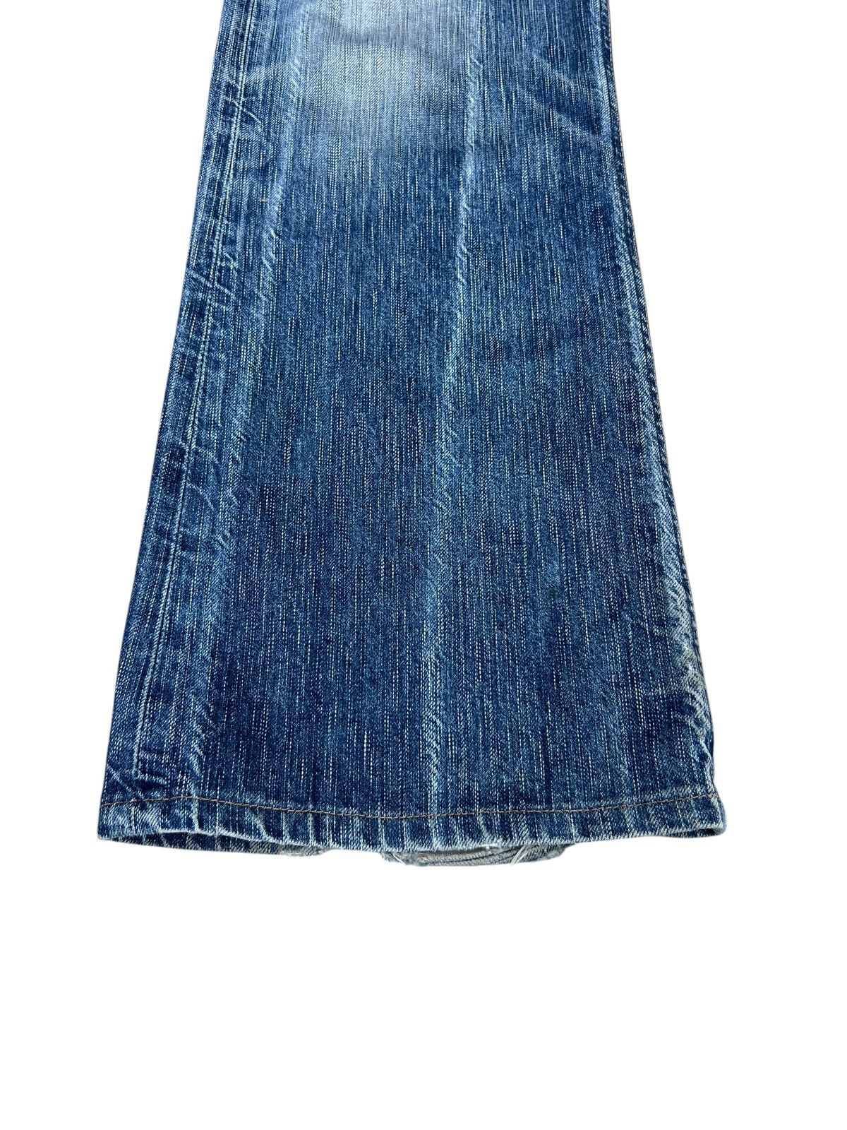Edwin Vintage Y2K Edwin 503 BT500 Dirty Mud Denim Flare Jeans Size US 32 / EU 48 - 8 Thumbnail