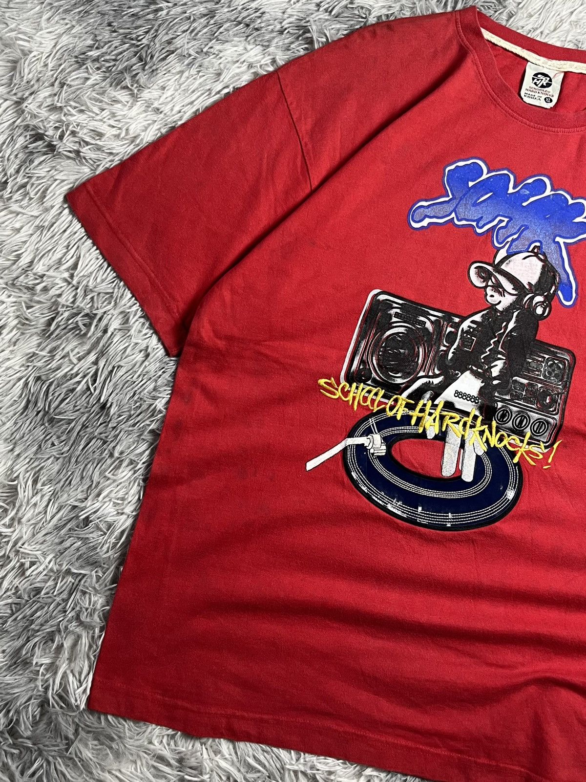 Southpole Vintage sohk school of hard knocks T-shirt Size US XL / EU 56 / 4 - 5 Thumbnail