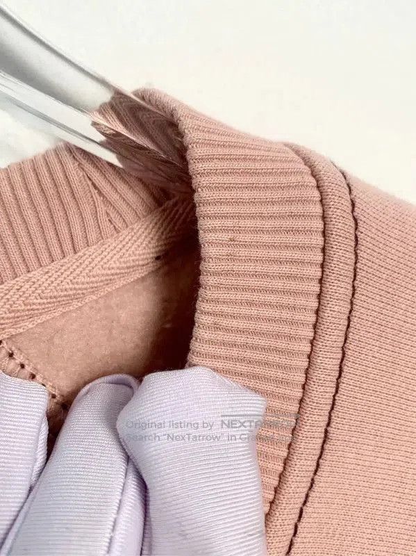 Burberry Burberry Pink Cotton Sweatshirt for Women. Size XS / US 0-2 / IT 36-38 - 9 Thumbnail