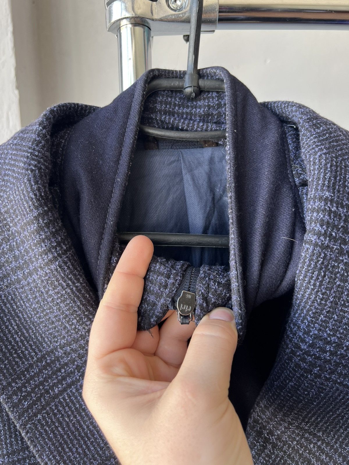 L.B.M. 1911 L.B.M 1911 TAILORED LIMITED WOOL BLAZER HYBRID COAT JACKET Size 50R - 8 Thumbnail