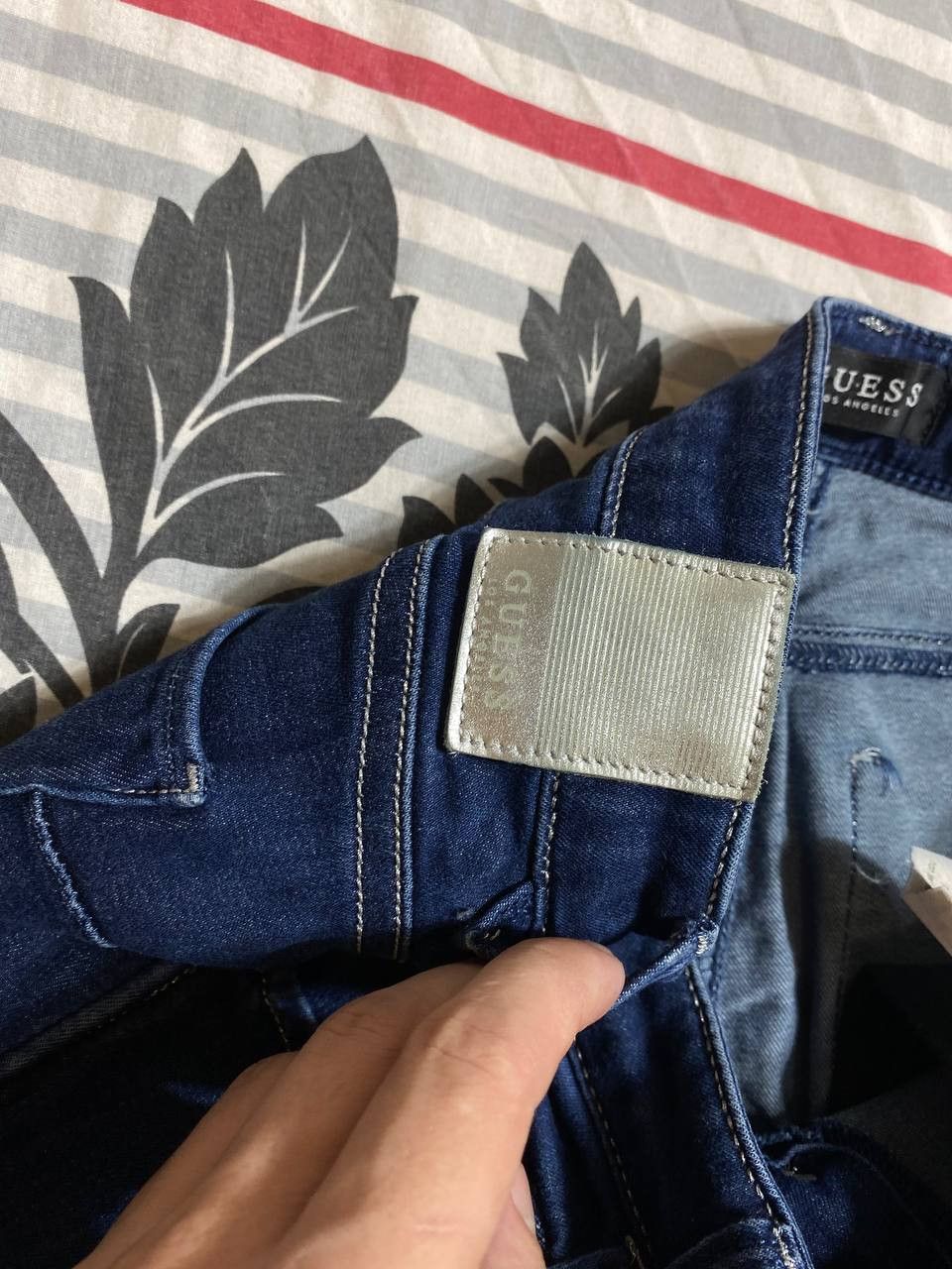 Guess × Vintage Guess Vintage Denim Pants Blue Jeans 90s SKINNY MID Size US 34 / EU 50 - 18 Thumbnail