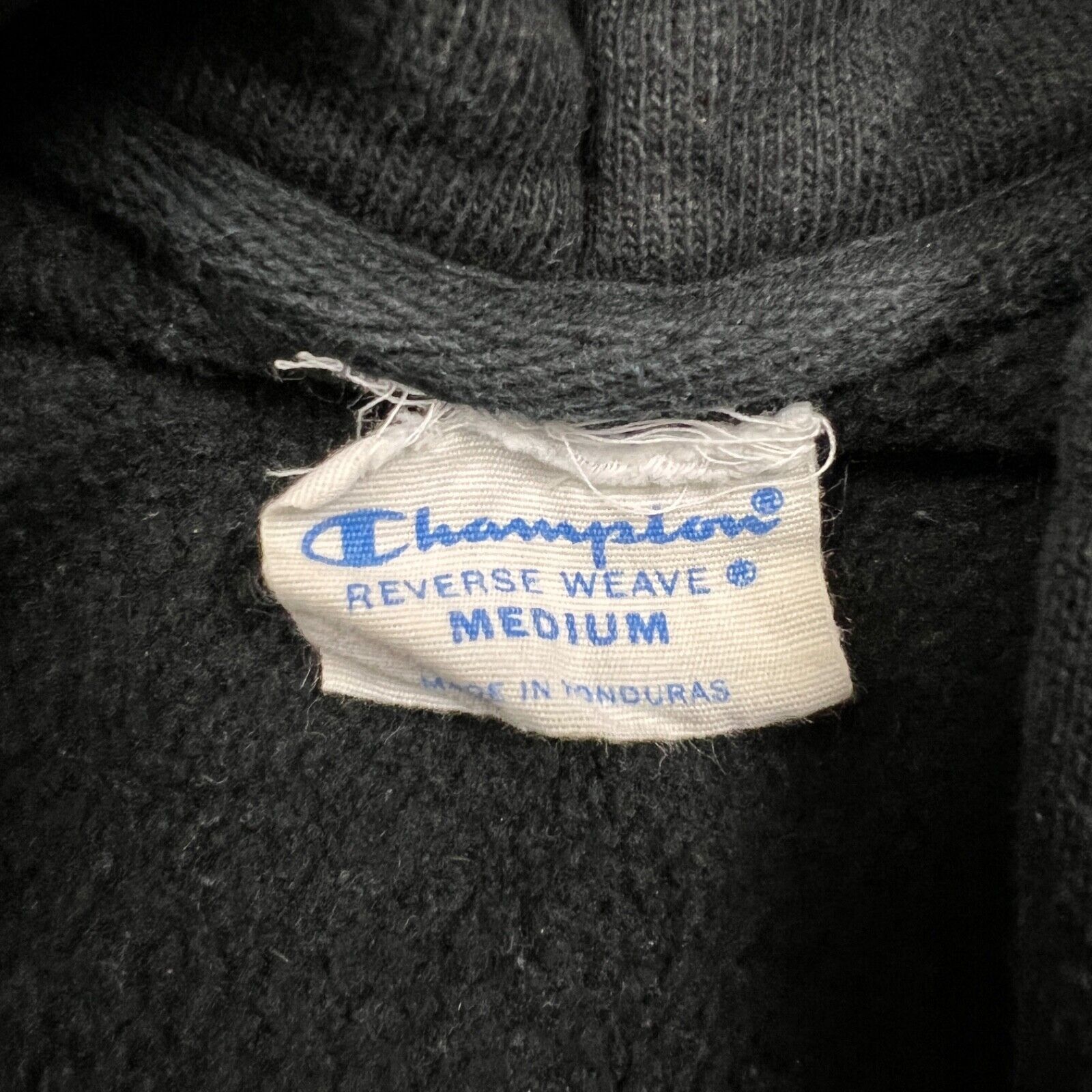 Champion × Vintage Champion Hoodie Black Canada Reverse Weave Hooded Sweatshirt Size US M / EU 48-50 / 2 - 5 Thumbnail