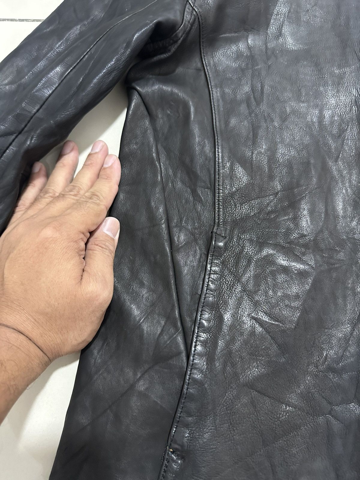Isamu Katayama Backlash Isamu Katayama Backlash Leather Jacket bikers Jacket Rare Size US M / EU 48-50 / 2 - 9 Thumbnail