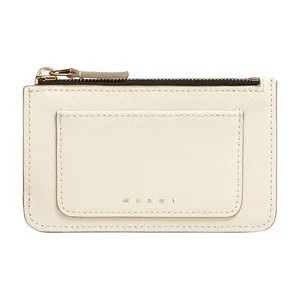 Marni o1w1db10125 Size:OS/ Business Card Case in Beige Size ONE SIZE - 1 Thumbnail