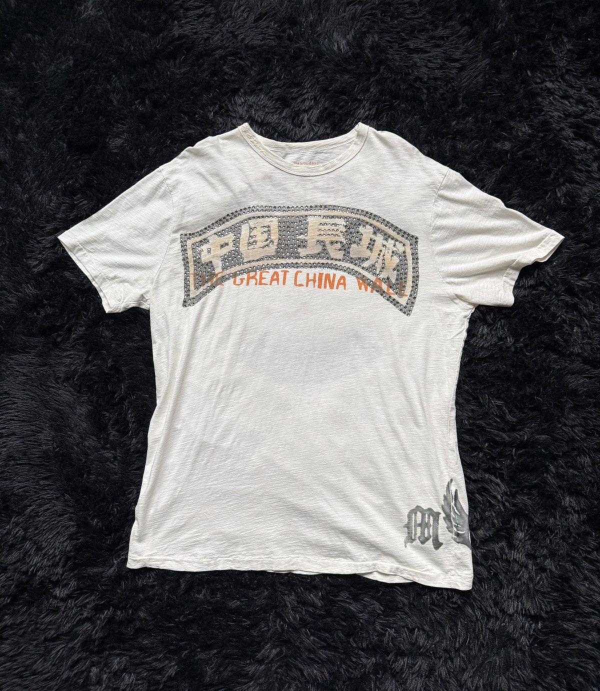 The Great China Wall Swarovski Logo Shirt 2002 Size US XL / EU 56 / 4 - 1 Thumbnail